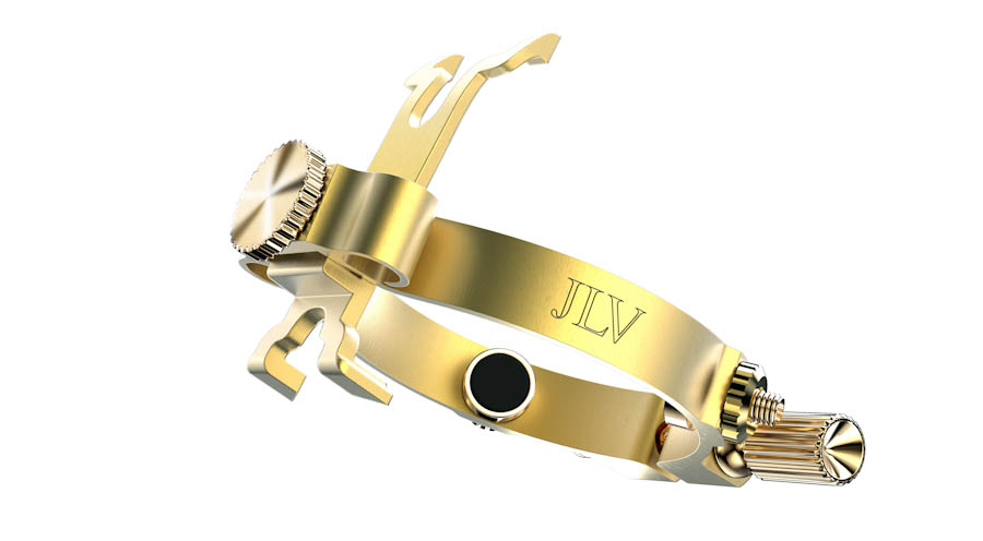 JLV リガチャー プラチナ テナーサックス - 管楽器