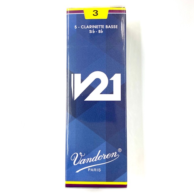 Vandoren リード ベース・クラリネット V21 No.3